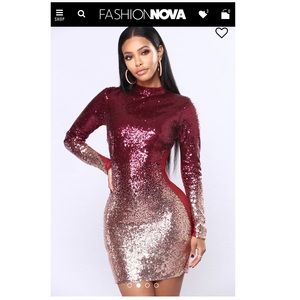 Fashionnova Sequins Dress